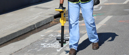 Gprs Utility Locating VLoc3-9800 Receiver 98Hz To 200kHz Underground Line Locator