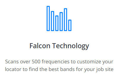4.5 KHz – 45 KHz DigiTrak Falcon F2 + Receiver 160 Ft Depth Range