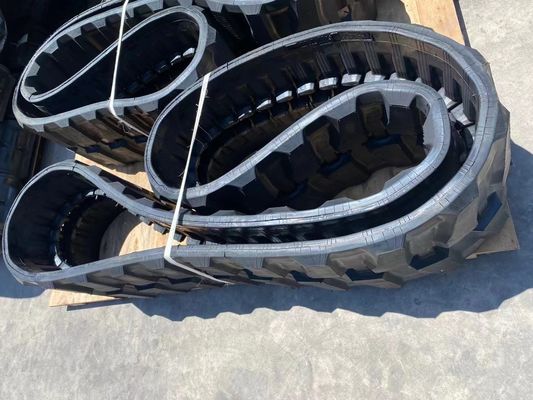 Hdd Machine Parts Rubber Track Horizontal Directional Drilling Parts