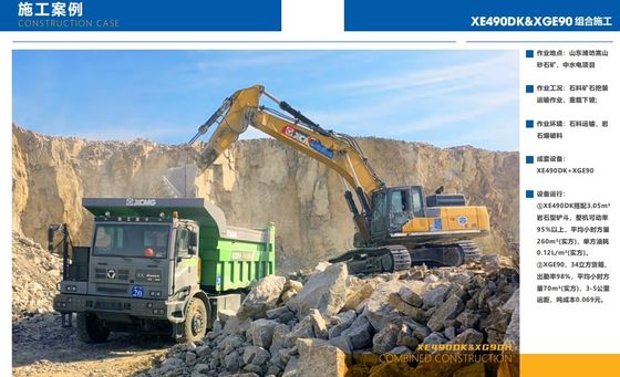 Green New Energy Dump Truck Construction Equipment Heavy Duty
